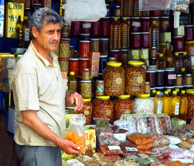 Turkey - Dried fruit seller