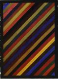 Sol Lewitt -diagonal stripes