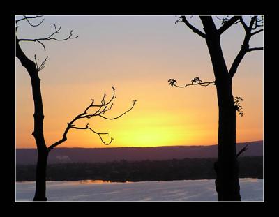 Sunrise over Swan River