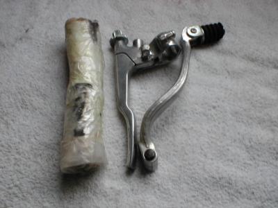 Toe rope, shift lever, clutch lever assy