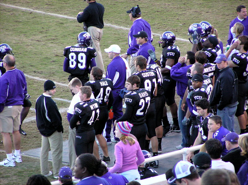 TCU Sideline