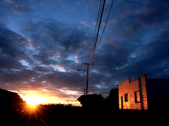 Sunset over Old Barstow