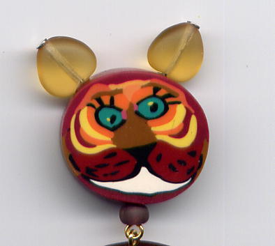 Kay's Tiger face detail