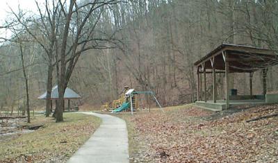 Playground and picnic area