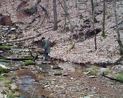 John in the creek