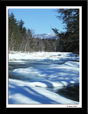 East Branch River looking north, Lincoln Woods, Lincoln NH