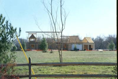 You almost can't see the house for the trees :-)