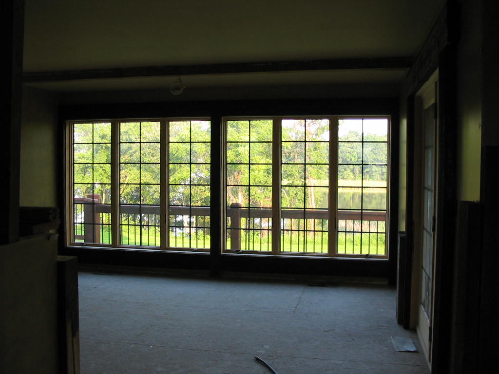 The dining room window looks exceptionally good to me!