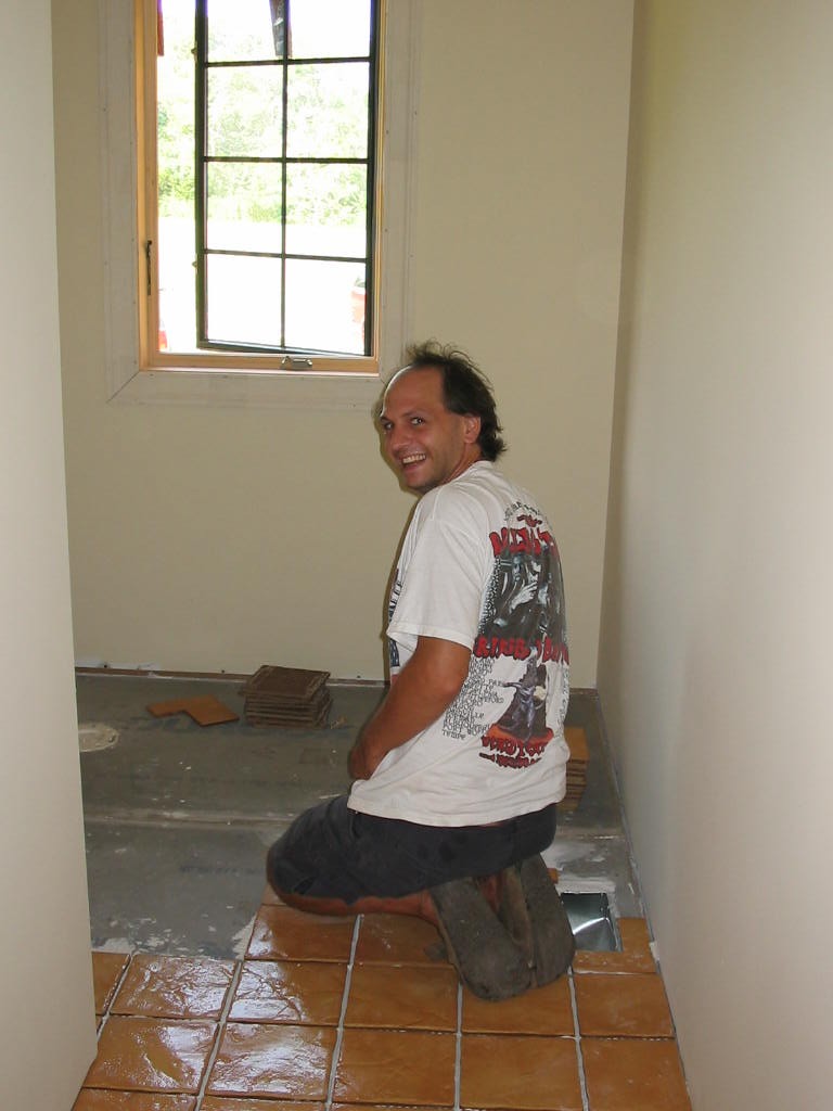 Measuring for tile cuts