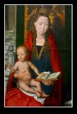 La Vierge et l Enfant (1435) par Hans MEMLING..Dtail