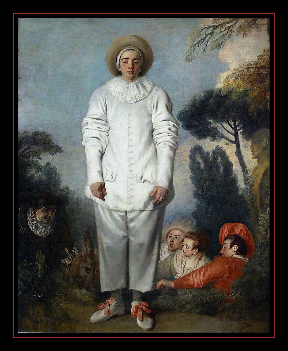 Pierrot (1718) par Jean Antoine WATTEAU
