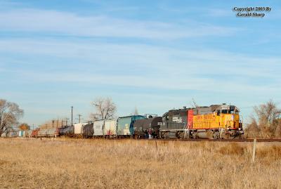 UP 2147 South At Platteville, CO