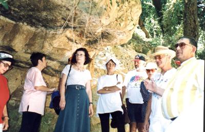 טיול קבוצתי - פארק הסלעים בכיסרא - מאי 2000
