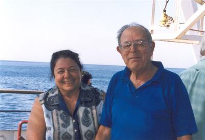 יום הולדת 70 לאלי -    אורה ואלי לוי,  בעכו  - נוב' 2000