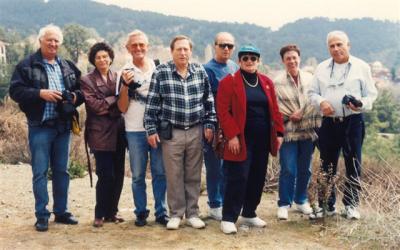 חברי החותרים בטיול לקפריסין- מרץ 98