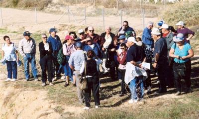טיול החותרים לאשקלון וסביבתה (בהדרכת יגאל) - נוב' 2001 - בעתיקות אשקלון