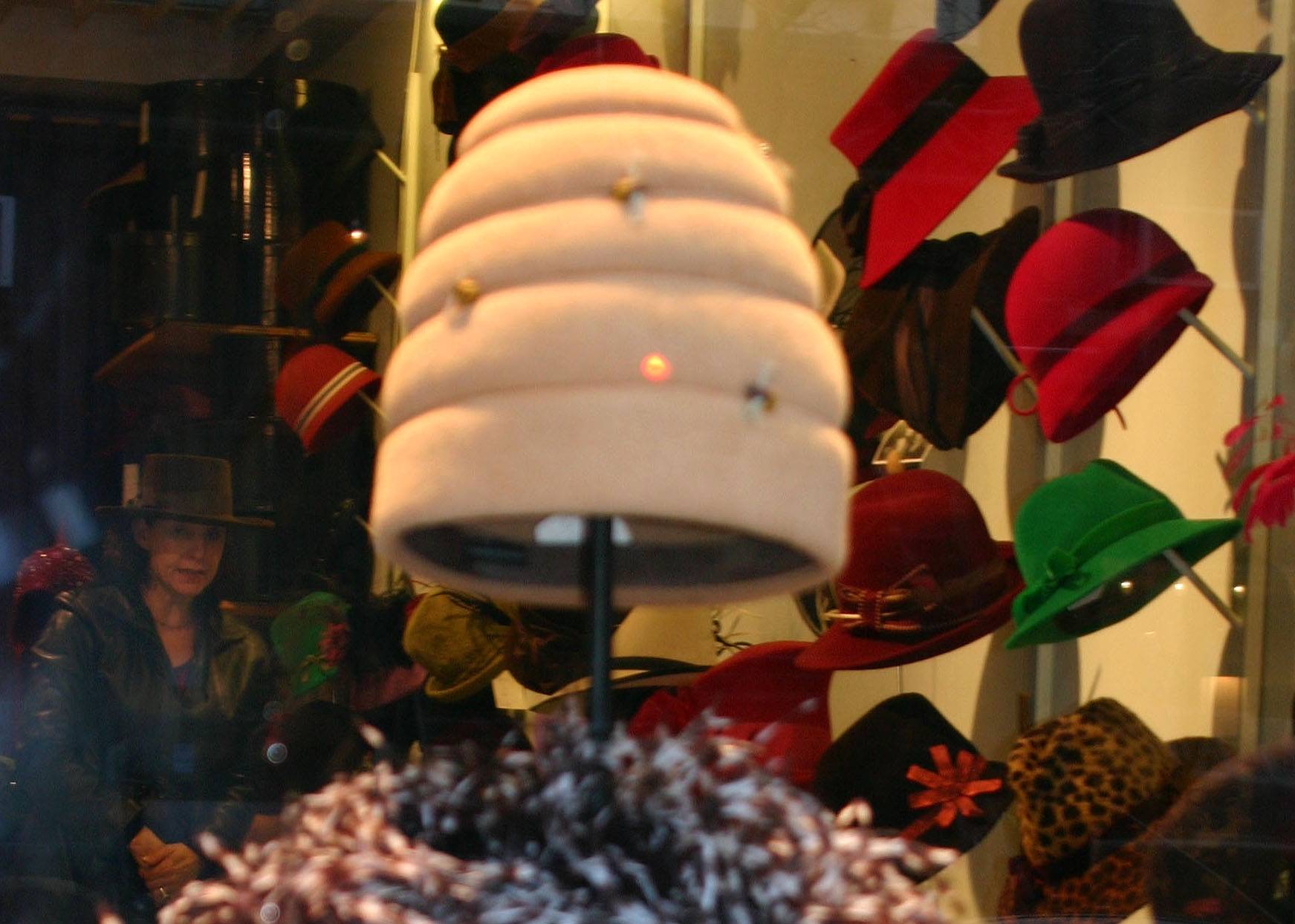 Trying On  Ladies Hats