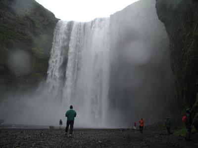 The Skolgafoss Waterfall