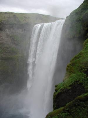 The Skolgafoss Waterfall