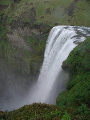 The Skolgafoss Waterfall
