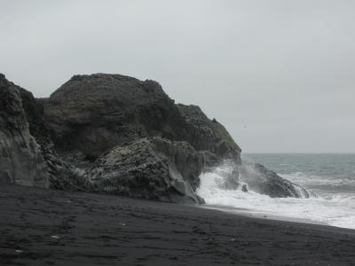 Breakers on the beach