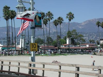 Strand von Santa Barbara