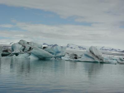 Observation-tour on Jkulsarlon-Sea with swimming Icebergs