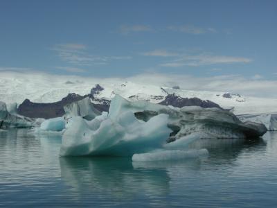 Observation-tour on Jkulsarlon-Sea with swimming Icebergs