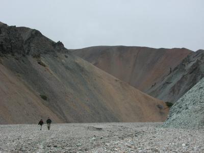 Walking through the Liparit area