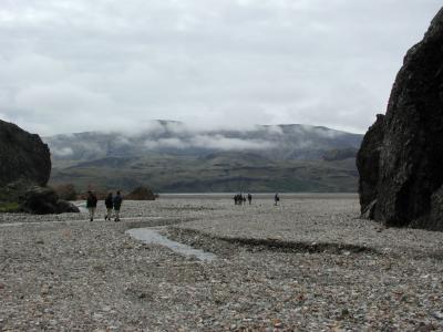 Walking through the Liparit area