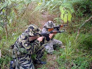 Kalashnikov and Bullet AK-47