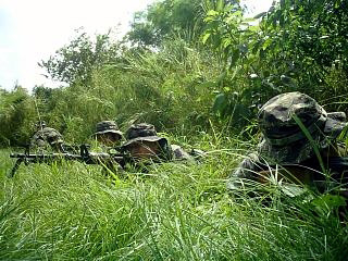 LRRP firing line