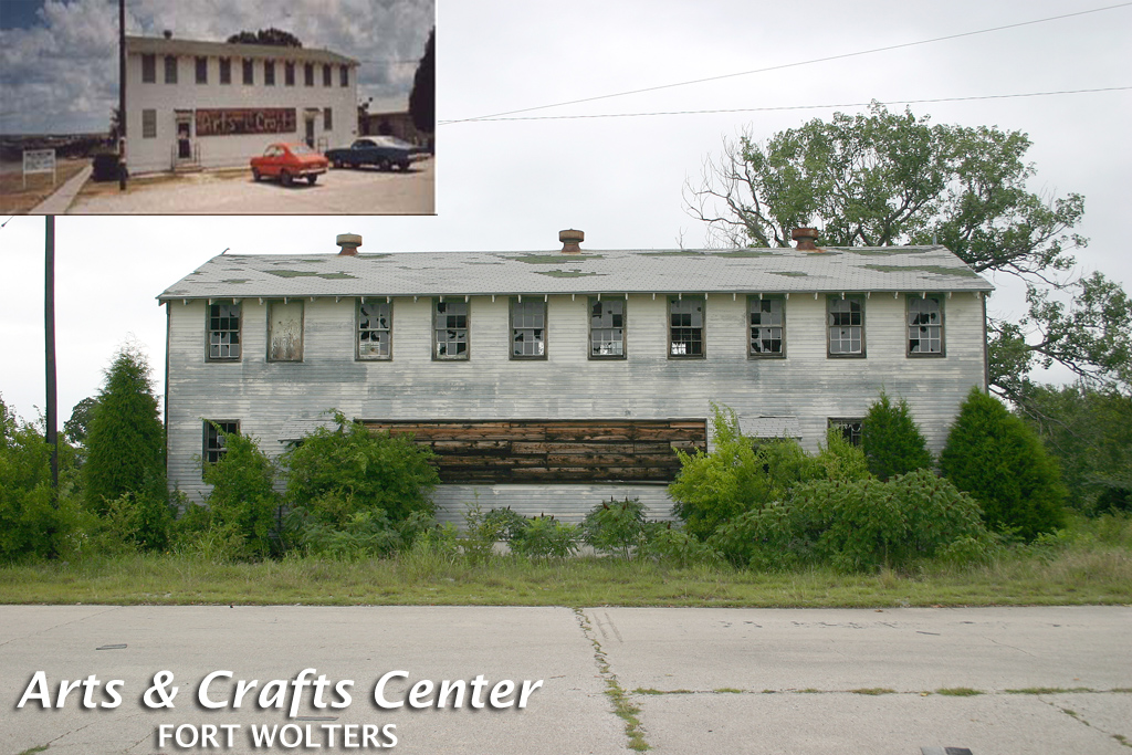 Arts & carfts center. . .then & now
