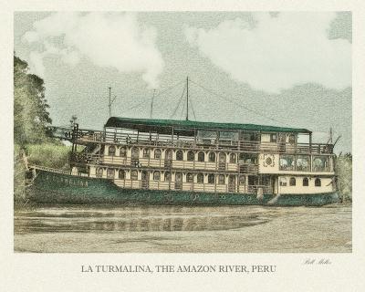 Amazon River cruise boat
