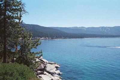 View from the Deck Looking at Incline Village
