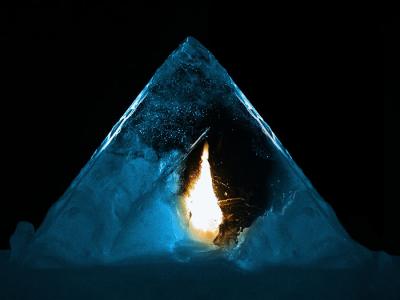 Second PlaceThe Fiery Heart of Ice Mountainby IRC