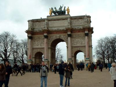 The Arch of Triumph of the Carrousel