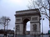 A look at the Arc from the end of the Champs-Elysees
