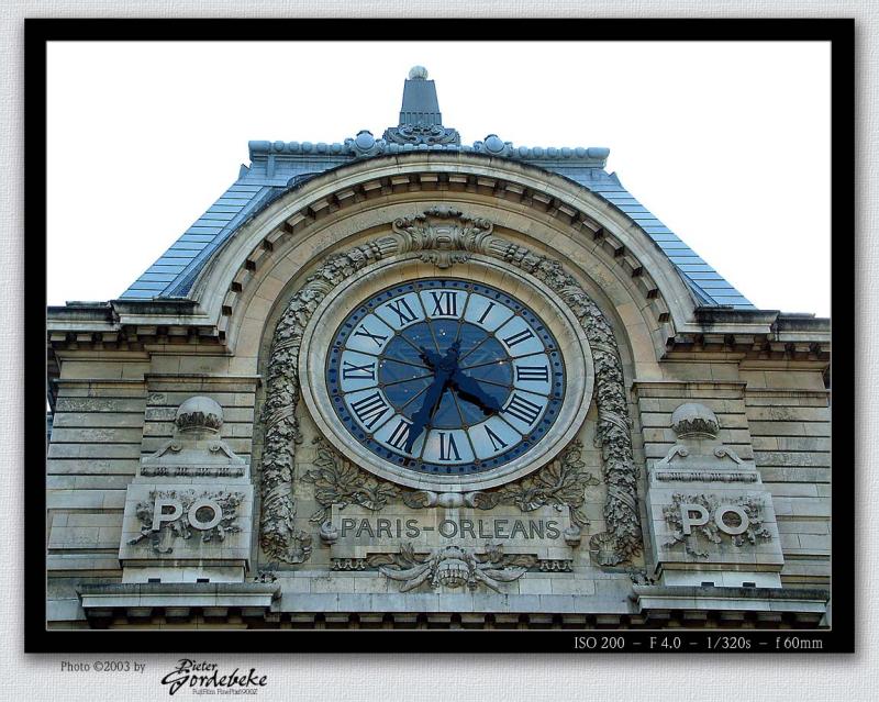 Station clock (Muse dOrsay)