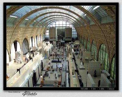 Inside Muse d'Orsay