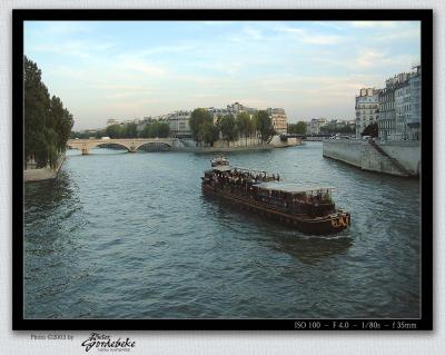Where the Seine splits