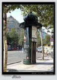 Phone booth on Champs Elyses