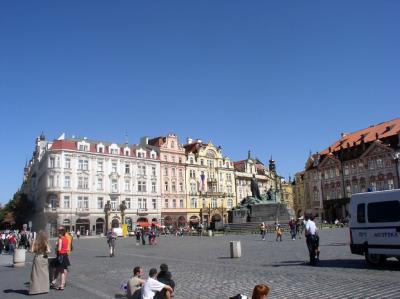 North East across Main Sq.