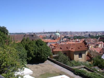 View from the castle south east across the city
