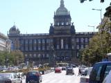 Natural History Museum at the top of Wenceslas Sq.