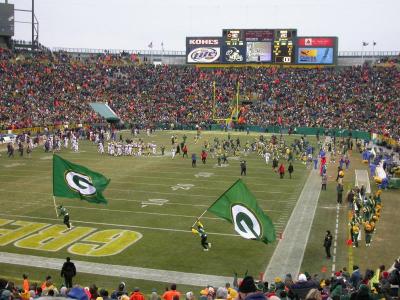 Game over, but the Packers crowd won't leave