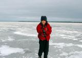 Michigan - on frozen Houghton Lake