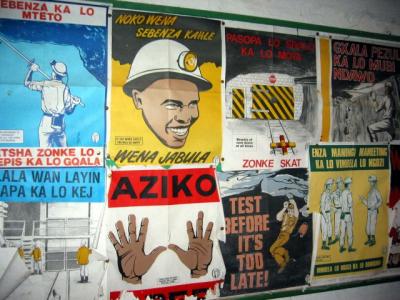 Posters in local language