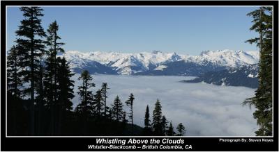 Whistler Blackcomb : Whistling Above the Clouds