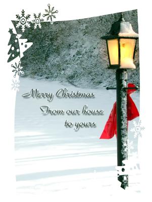 A Christmas Card <br> by K Miller